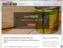 Tablet Screenshot of italcolor.net